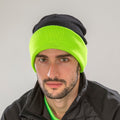 Noir - citron vert - Back - Result Genuine Recycled - Bonnet BLACK COMPASS
