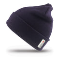 Bleu marine - Front - Result Genuine Recycled - Bonnet THINSULATE