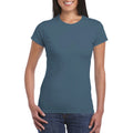 Bleu indigo - Side - Gildan - T-shirt à manches courtes - Femmes