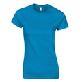 Gris foncé chiné - Side - Gildan - T-shirt à manches courtes - Femmes