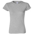 Gris sport - Front - Gildan - T-shirt à manches courtes - Femmes