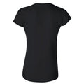 Noir - Side - Gildan - T-shirt à manches courtes - Femmes