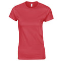 Rouge cerise antique - Front - Gildan - T-shirt à manches courtes - Femmes