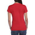 Rouge - Lifestyle - Gildan - T-shirt à manches courtes - Femmes