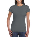 Gris foncé - Side - Gildan - T-shirt à manches courtes - Femmes