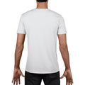 Blanc - Pack Shot - Gildan - T-shirt à manches courtes et col en V - Homme