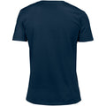 Bleu marine - Back - Gildan - T-shirt à manches courtes et col en V - Homme