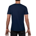 Bleu marine - Pack Shot - Gildan - T-shirt à manches courtes et col en V - Homme