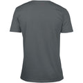 Gris foncé - Back - Gildan - T-shirt à manches courtes et col en V - Homme