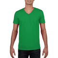 Vert irlandais - Lifestyle - Gildan - T-shirt à manches courtes et col en V - Homme