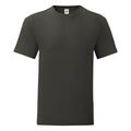 Anthracite - Front - Fruit of the Loom - T-shirt ICONIC - Homme