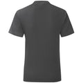 Anthracite - Back - Fruit of the Loom - T-shirt ICONIC - Homme