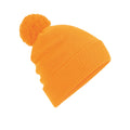 Orange fluo - Front - Beechfield - Bonnet SNOWSTAR