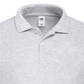 Gris Chiné - Back - Fruit of the Loom - Polo ORIGINAL - Homme