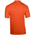Orange - Back - Gildan - Polo à manches courtes - Homme