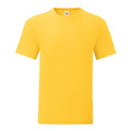 Tournesol - Front - Fruit of the Loom - T-shirt ICONIC PREMIUM - Homme