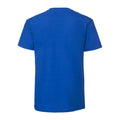 Bleu roi - Back - Fruit of the Loom - T-shirt ICONIC PREMIUM - Homme