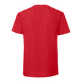 Rouge - Back - Fruit of the Loom - T-shirt ICONIC PREMIUM - Homme