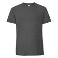 Gris - Front - Fruit of the Loom - T-shirt ICONIC PREMIUM - Homme