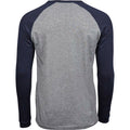 Gris - Bleu marine - Back - Tee Jay - T-shirt - Homme