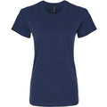 Bleu marine - Front - Gildan - T-shirt SOFTSTYLE - Femme