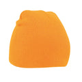 Orange fluo - Front - Beechfield - Bonnet ORIGINAL - Adulte