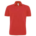 Rouge - Front - B&C - Polo HEAVYMILL - Homme