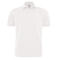 Blanc - Front - B&C - Polo HEAVYMILL - Homme