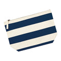 Beige pâle - Bleu marine - Back - Westford Mill - Sac à accessoires NAUTICAL