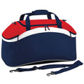 Bleu marine - Rouge - Blanc - Front - Bagbase - Sac de sport TEAMWEAR
