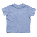 Bleu chiné - Front - Babybugz - T-shirt - Bébé