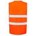 Orange - Back - Ultimate Clothing Collection - Gilet haute visibilité - Adulte