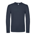 Bleu marine - Front - B&C - T-shirt - Homme