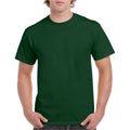 Vert foncé - Front - Gildan Hammer - T-shirt - Adulte