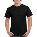 Noir - Front - Gildan Hammer - T-shirt - Adulte