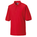 Rouge vif - Front - Russell - Polo à manches courtes - Homme