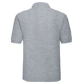 Gris clair - Back - Russell - Polo à manches courtes - Homme