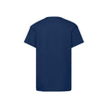 Bleu marine - Back - Fruit of the Loom - T-shirt ORIGINAL - Enfant