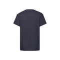 Bleu marine foncé - Back - Fruit of the Loom - T-shirt ORIGINAL - Enfant
