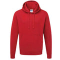 Rouge - Front - Sweatshirt à capuche Russell pour homme