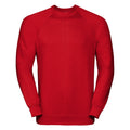 Rouge - Front - Russell  - Sweatshirt classique - Homme
