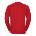 Rouge - Back - Russell  - Sweatshirt classique - Homme