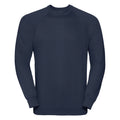 Bleu marine - Front - Russell  - Sweatshirt classique - Homme