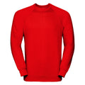 Rouge vif - Front - Russell  - Sweatshirt classique - Homme