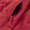 Rouge - Lifestyle - Russell Jerzees Colours - Veste polaire à fermeture zippée - Homme