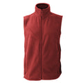 Rouge - Front - Russell - Gilet polaire sans manches - Homme