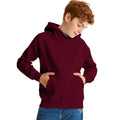 Bordeaux - Back - Jerzees Schoolgear - Sweatshirt à capuche - Enfant