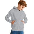Gris clair - Back - Jerzees Schoolgear - Sweatshirt à capuche - Enfant