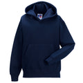 Bleu marine - Front - Jerzees Schoolgear - Sweatshirt à capuche - Enfant