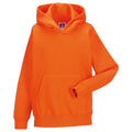 Orange - Back - Jerzees Schoolgear - Sweatshirt à capuche - Enfant